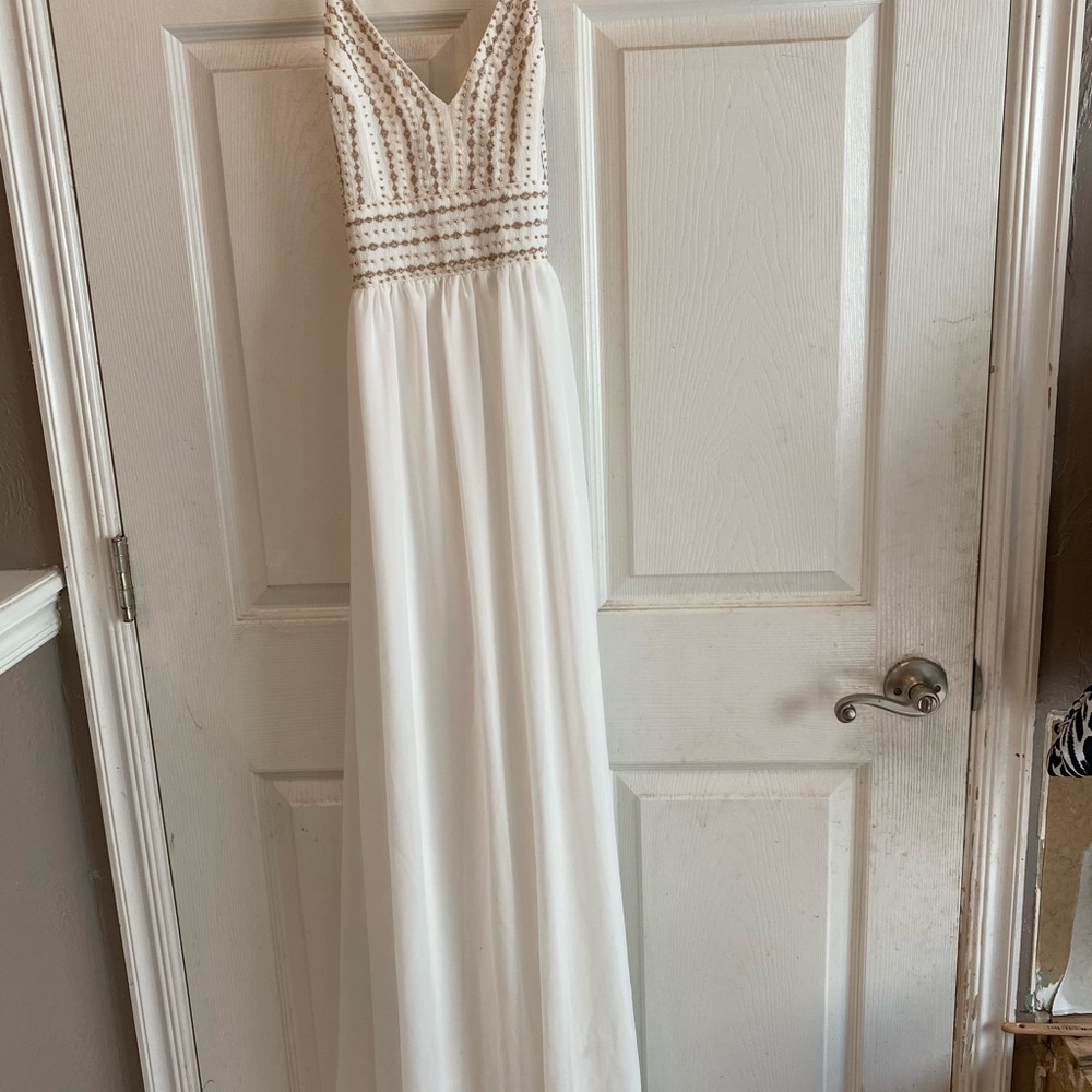 Lulus white dress